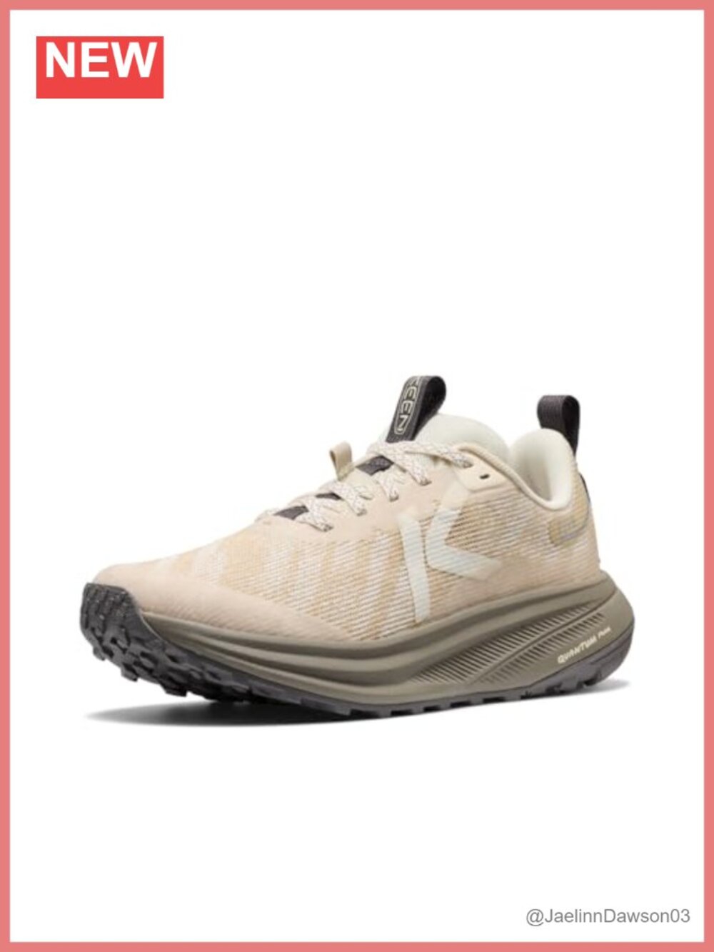 Women's Trail Running Shoes Breathable Mesh Lace-Up Athletic Sneakers